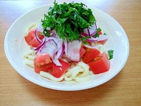 納豆のタレでさっぱり！冷たいうどん